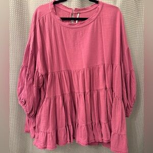 Free people layered shirt